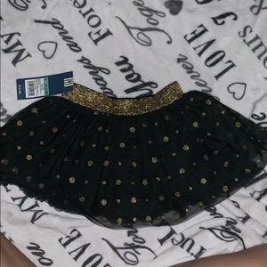 OshKosh B'gosh Bottoms - Gold and Black Tutu Skirt OshKosh B'gosh Bottoms - Gold and Black Tutu Skirt